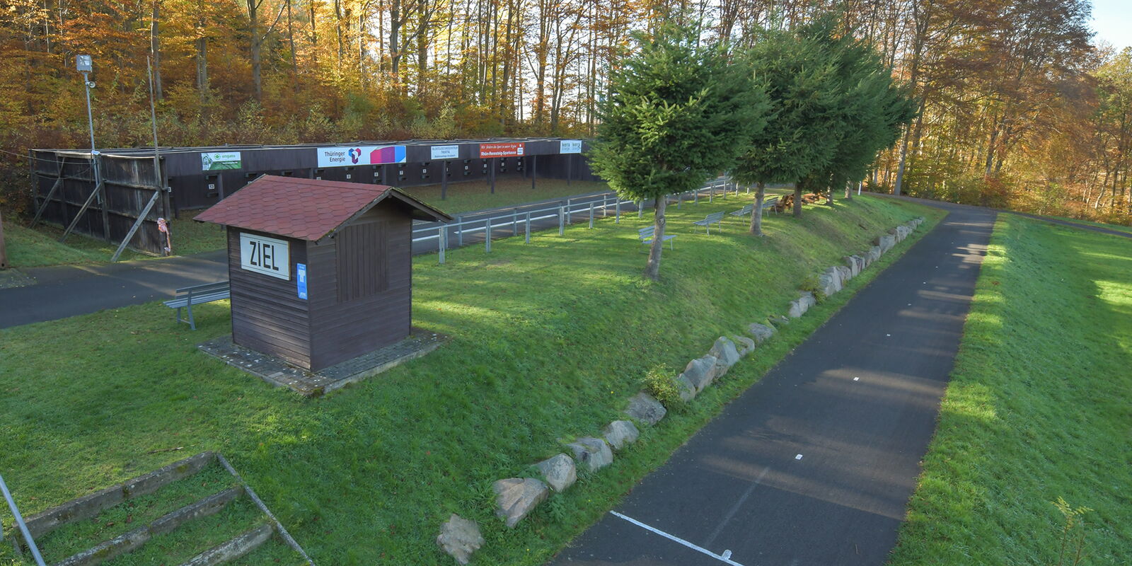 Biathlonanlage Grumbach für Ski und Skates