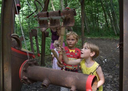 Klangpfad mit Kindern