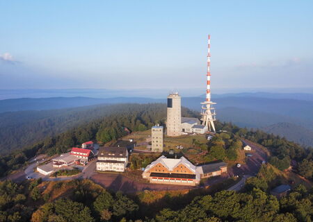 Großer Inselsberg bei Sonnenaufgang